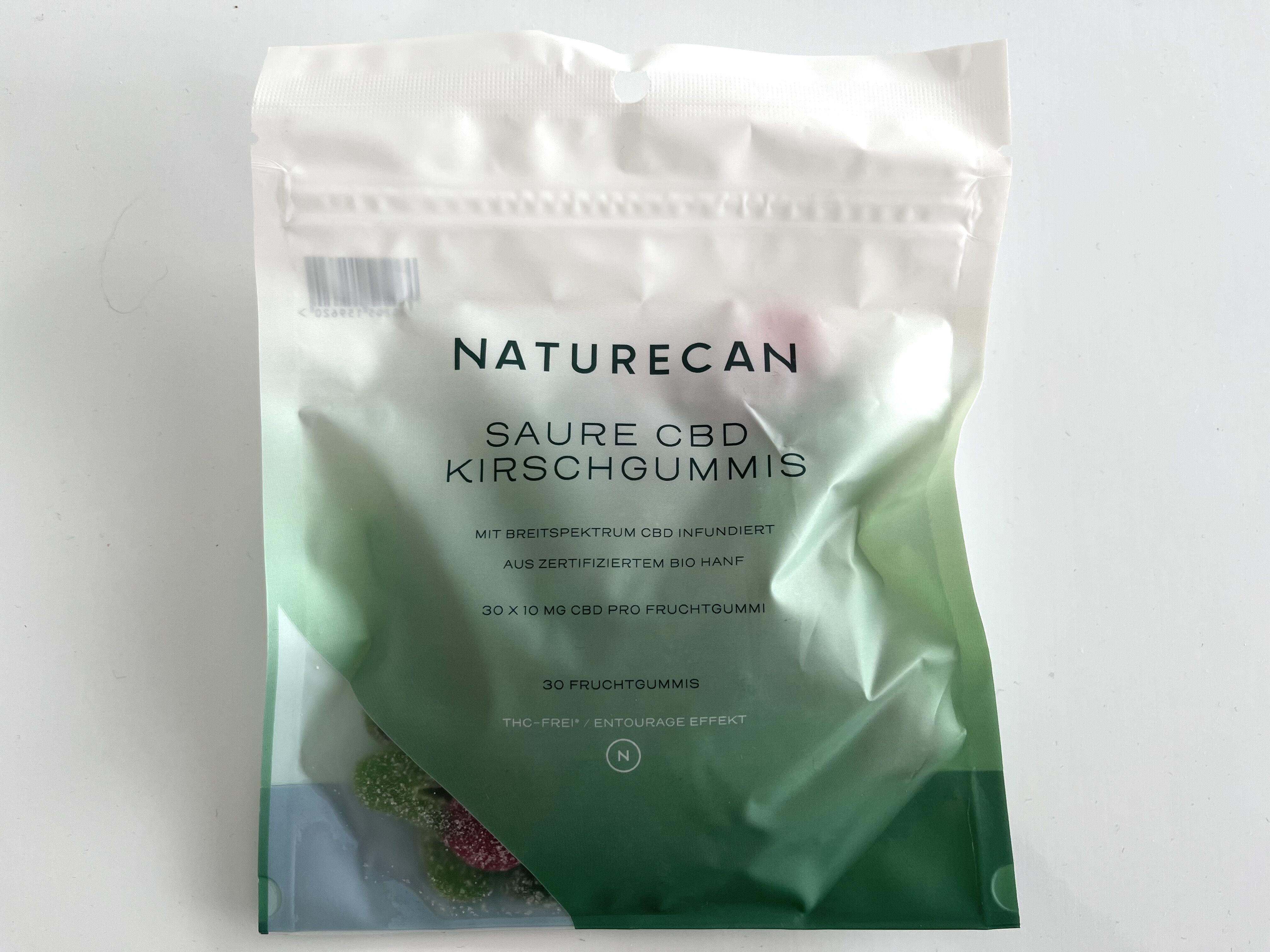 Saure Kirschgummis CBD von Naturecan