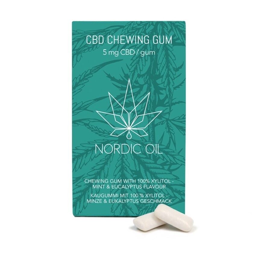 Nordic Oil CBD Kaugummis Produktbild