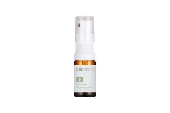 Das CBD Mundkosmetikum enthält neben Hanf auch noch Minze. Foto: © CBD Vital