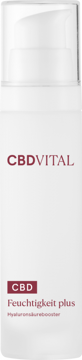Im CBD Vital Feuchtigkeit Plus Balsam sind 50 ml enthalten. © CBD Vital